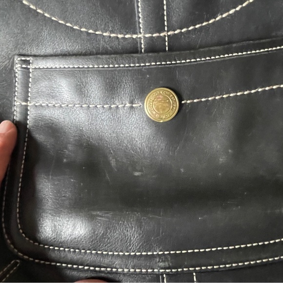 Coach Leather Legacy Ergo Hobo Satchel With Scarf #11285 - Picture 14 of 14